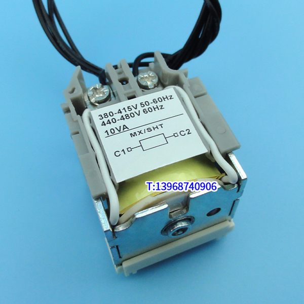 适配施耐德CVS NSX NSE CSU NSU 100 250 400 630分励脱扣器MX/SHT,分离线圈,消防强切脱扣