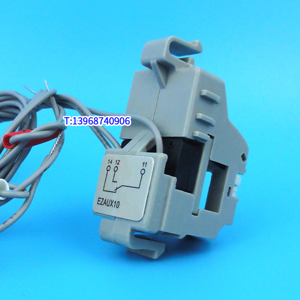 EZS63E/EZS100E辅助触头 适配施耐德EZS63F/EZS100F辅助 EZD100信号反馈 EZAUX10 NSC60/NSC100常开常闭接点