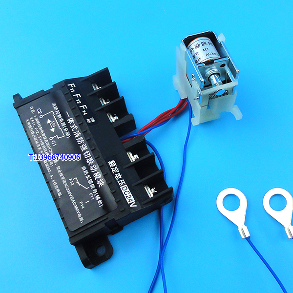 NM1 NM1LE CDM1 CDM1L CM1 CM1L-125 250 400 630一体式消防强切联动模块,分励脱扣器 辅助触头一体式